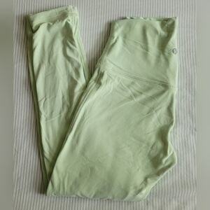 Lululemon Sz 4 Light Green Leggings